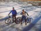 Ice Riding
 Jake & Nathan on the Ice
Matt